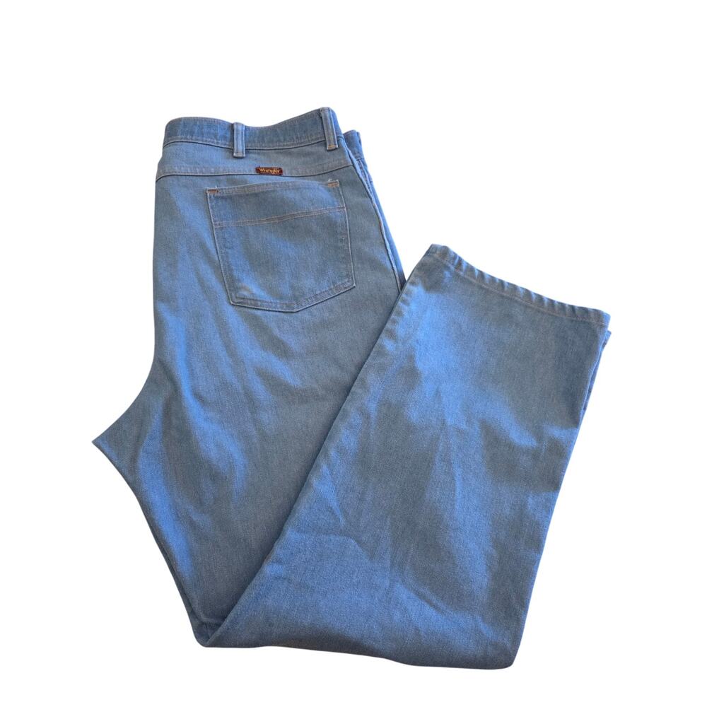 Wrangler Men’s Jeans 42x30 – Style 85498LB | Wide Leg | Made in USA 50/50 Blend